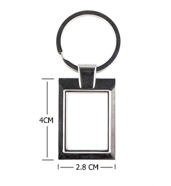 Metal Keychain with print - Rectangle